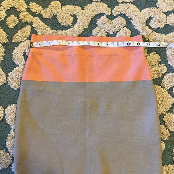 BCBG | bondage color-block skirt - Picture 5 of 7